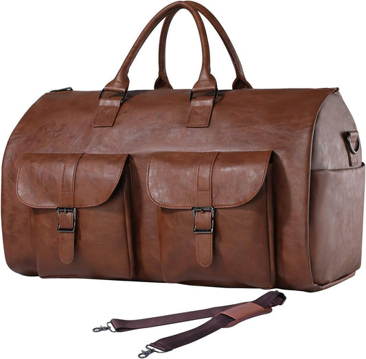 Convertible Travel Garment Bag,Carry on Garment Duffel Bag for Men Women - 2 in 1 Hanging Suitcase Suit Business Travel Bag