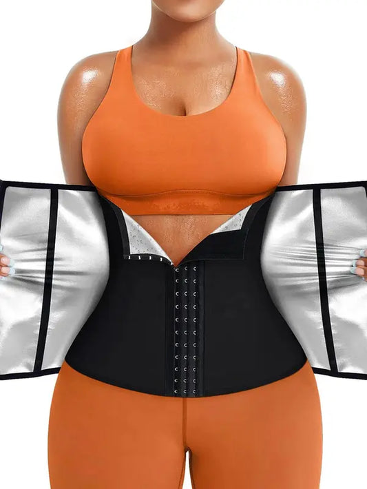 Women'S Solid Zipper Waist Trainer for Spring,Comfort Cozy Tummy Control Hook Closure Fajas Body Shaper for Sports Gym, Fajas Colombianas for Lady, Women'S Shapewear Clothes