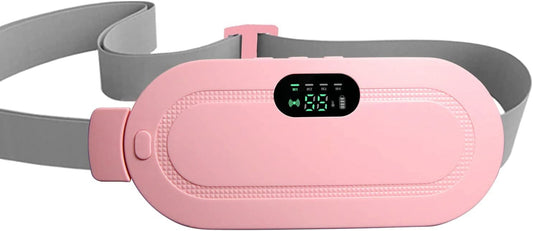 Heating Pad for Menstrual Cramps Relief Portable Cordless Heating Pad for Stomach Back Belly Pink